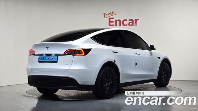 Tesla Model Y из Кореи Encar