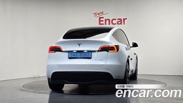 Tesla Model Y из Кореи Encar