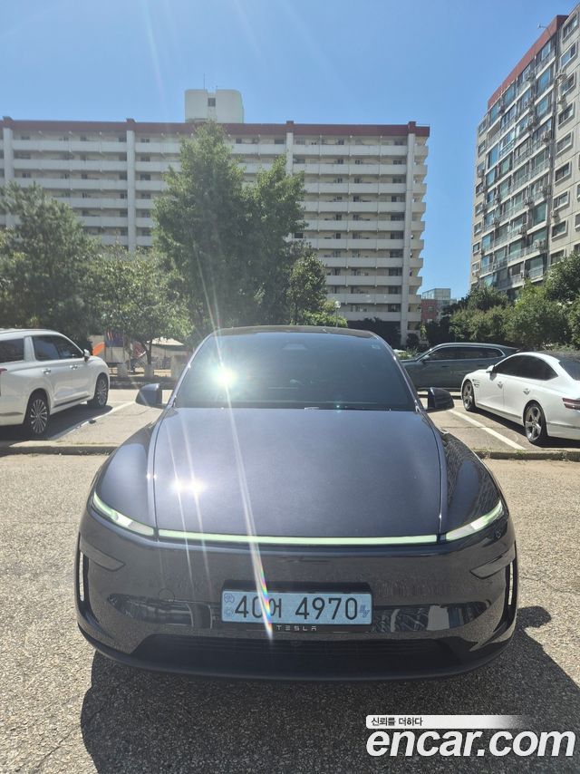 Tesla Model Y из Кореи Encar