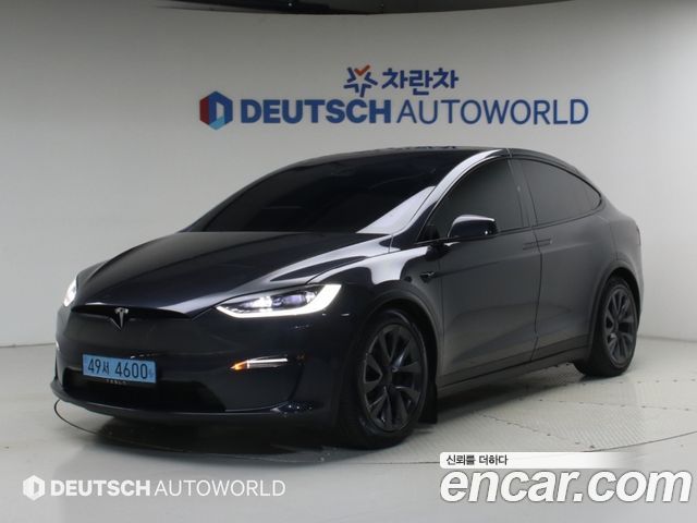 Tesla Model X из Кореи Encar