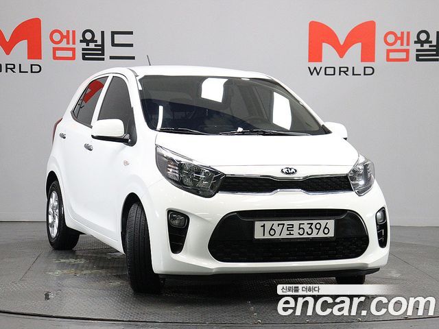 Kia morning из Кореи Encar
