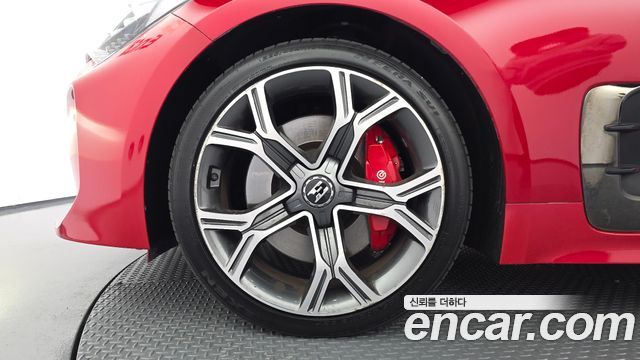 Kia Stinger из Кореи Encar