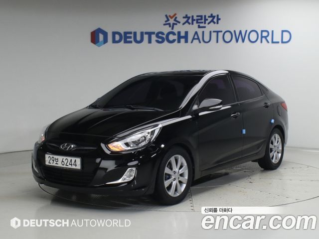Hyundai Accent из Кореи Encar