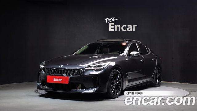 Kia Stinger из Кореи Encar