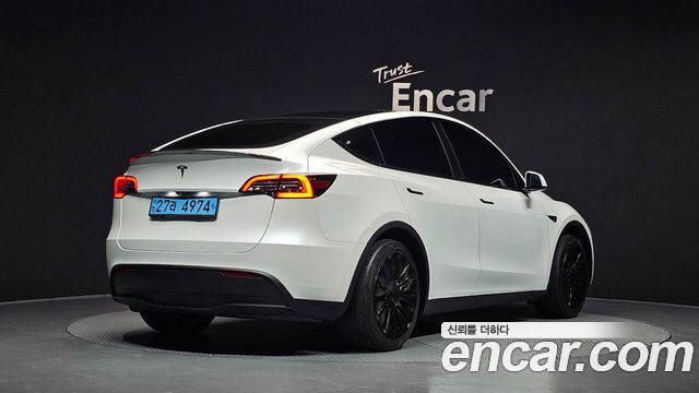 Tesla Model Y из Кореи Encar