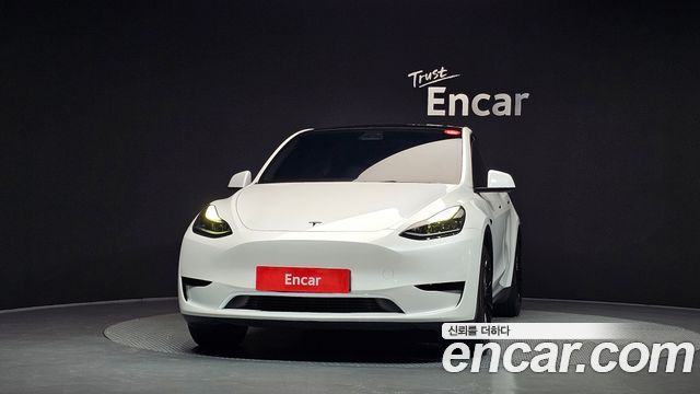 Tesla Model Y из Кореи Encar