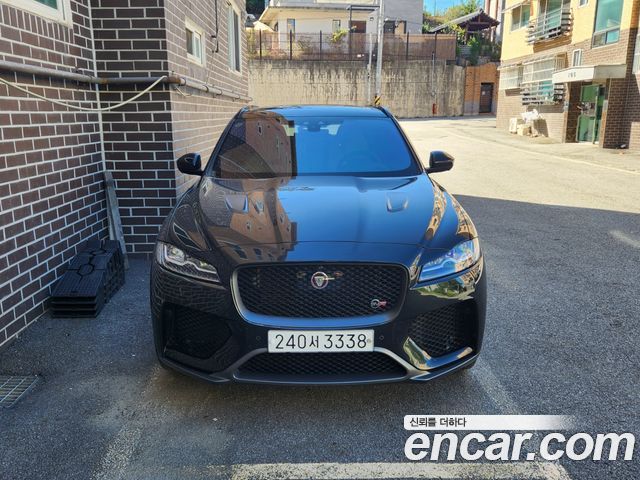 Jaguar F-PACE из Кореи Encar