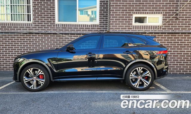 Jaguar F-PACE из Кореи Encar