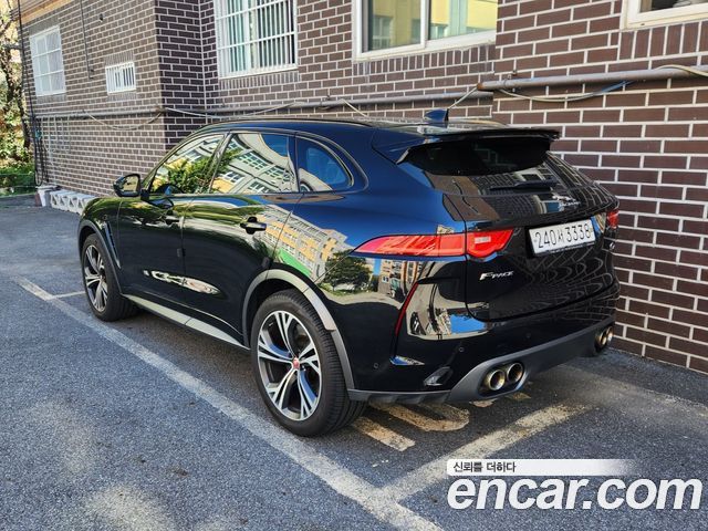 Jaguar F-PACE из Кореи Encar