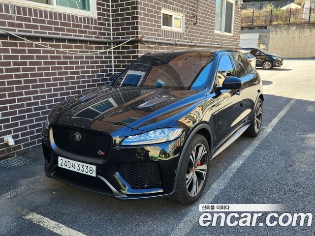 Jaguar F-PACE из Кореи Encar