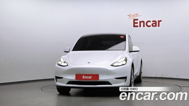 Tesla Model Y из Кореи Encar