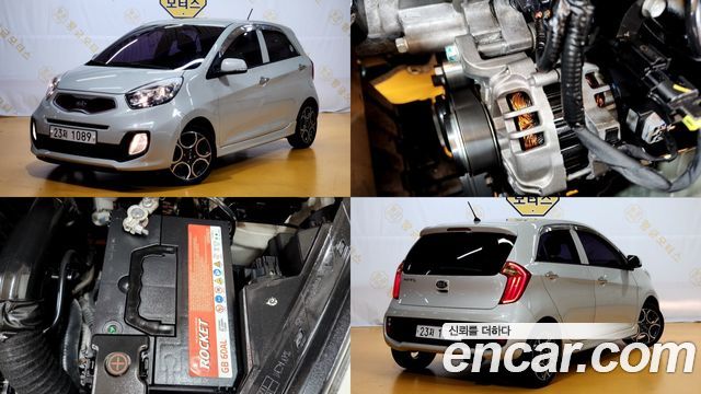 Kia morning из Кореи Encar