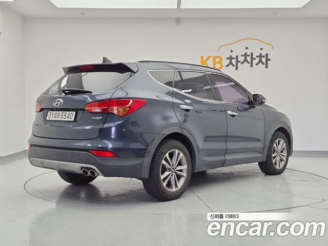 Hyundai Santafe Diesel(e-VGT) 2.0 4WD Premium — пробег 112 450 км — фото 4 из 5