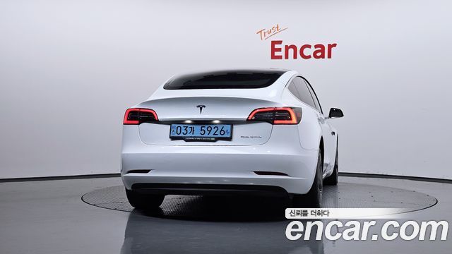Tesla Model 3 из Кореи Encar