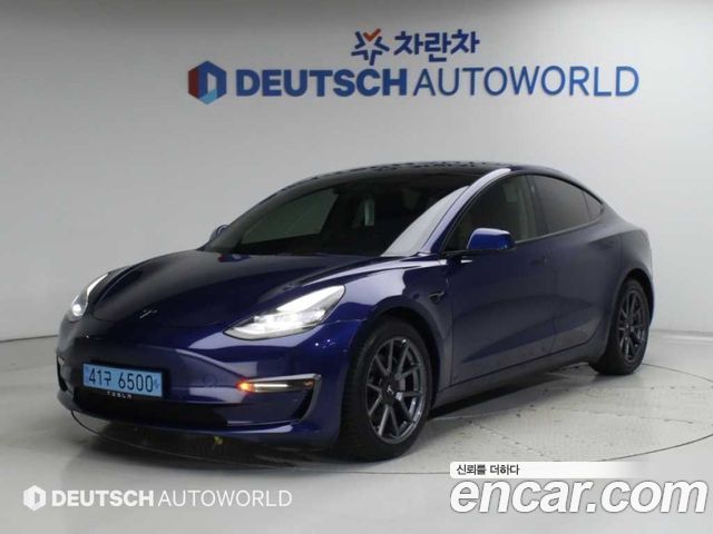 Tesla Model 3 из Кореи Encar
