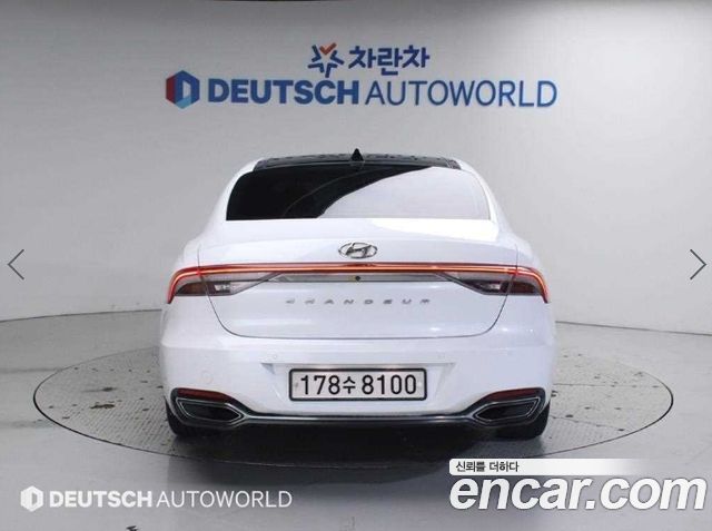 Hyundai Grandeur из Кореи Encar