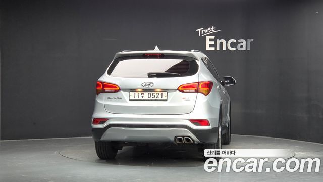 Hyundai Santafe Diesel 2.2 4WD Premium — пробег 78 710 км — фото 4 из 5