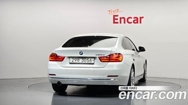 BMW 4-Series 420d Luxury GranCoupe — пробег 115 929 км — фото 4 из 5