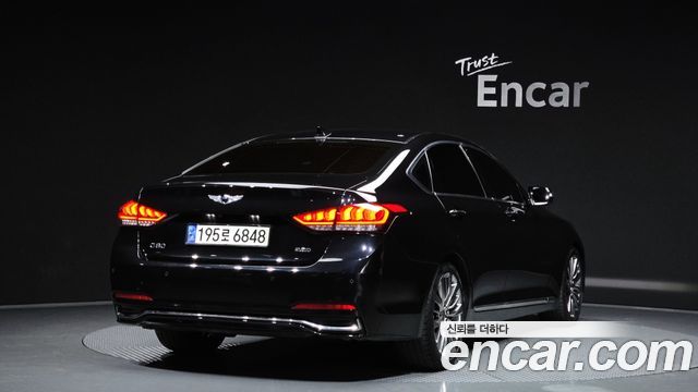 Genesis G80 из Кореи Encar