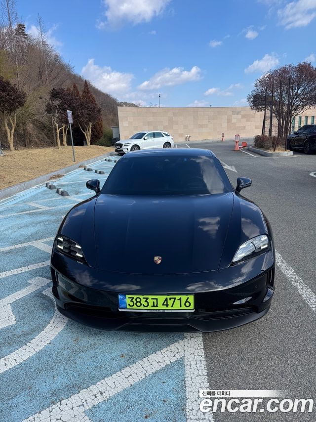 Porsche Taycan из Кореи Encar