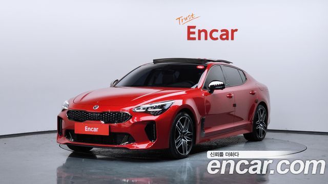 Kia Stinger из Кореи Encar