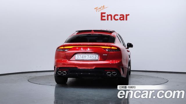Kia Stinger из Кореи Encar
