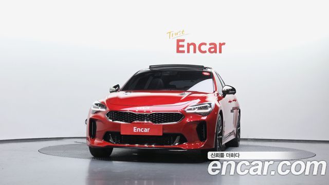 Kia Stinger из Кореи Encar