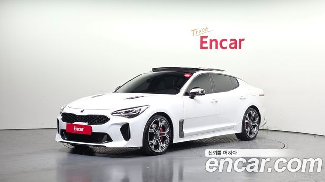 Kia Stinger из Кореи Encar