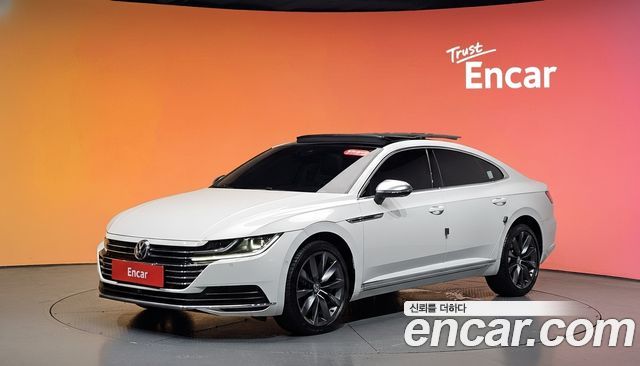 Volkswagen Arteon из Кореи Encar