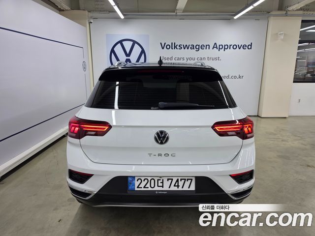 Volkswagen T-Roc из Кореи Encar