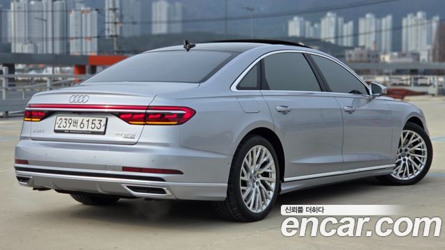 Audi A8 55 TFSI Quattro LWB — пробег 96 957 км — фото 4 из 5