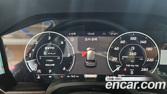 Volkswagen Touareg из Кореи Encar