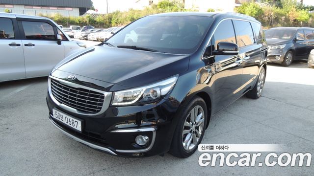 Kia Carnival из Кореи Encar