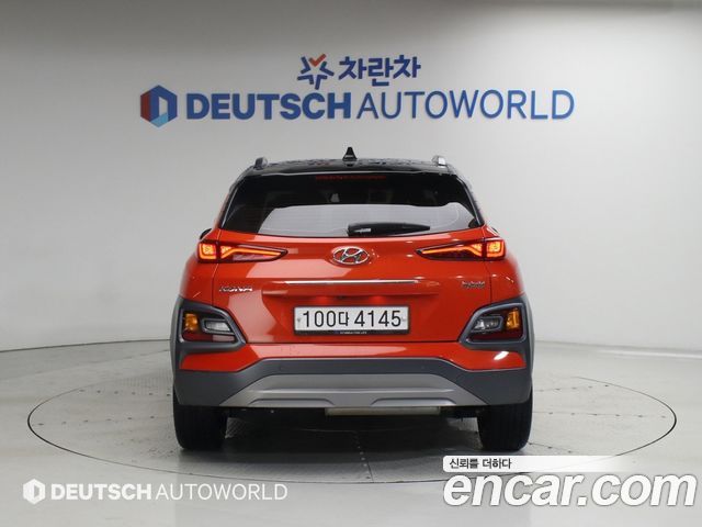 Hyundai Kona из Кореи Encar