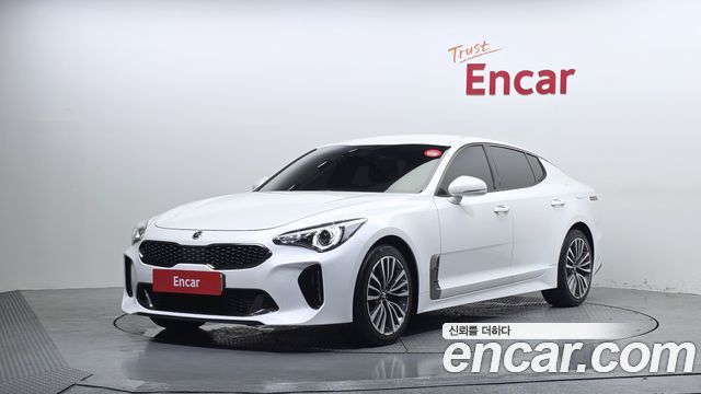 Kia Stinger из Кореи Encar