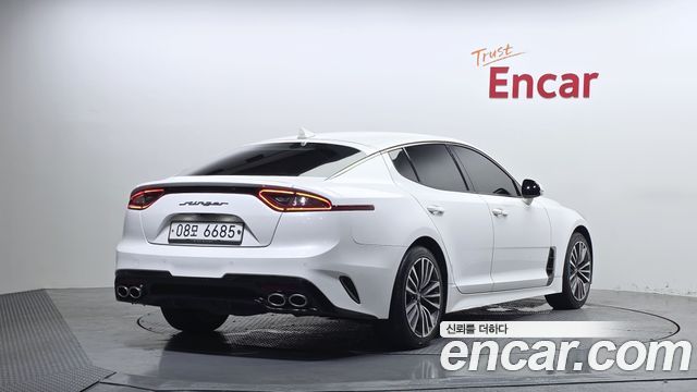 Kia Stinger из Кореи Encar