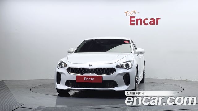 Kia Stinger из Кореи Encar