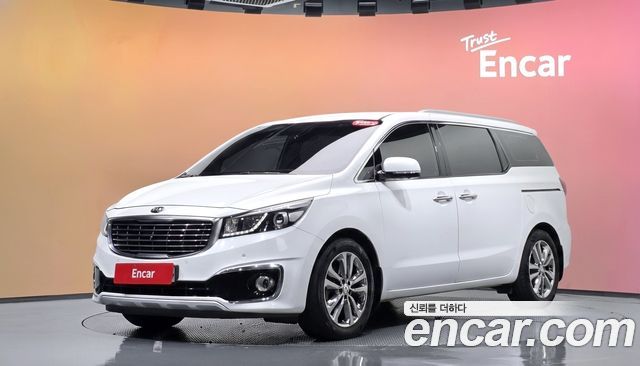 Kia Carnival из Кореи Encar