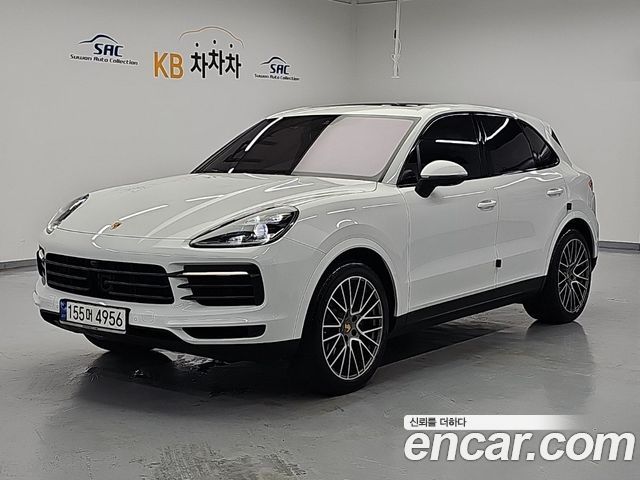 Porsche Cayenne 3.0 PLATINUM EDITION — пробег 46 984 км — фото 1 из 5