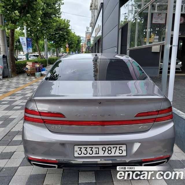 Genesis G90 из Кореи Encar