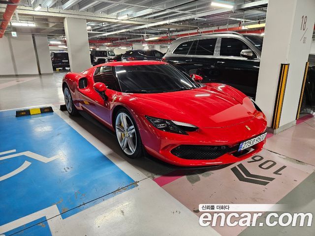 Ferrari 296 из Кореи Encar