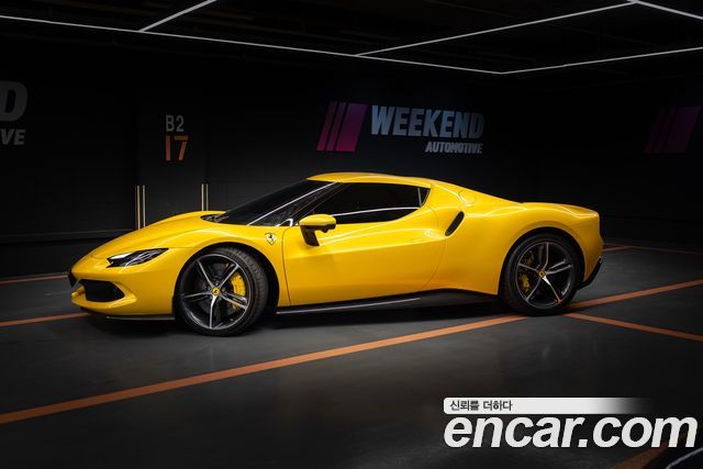 Ferrari 296 из Кореи Encar