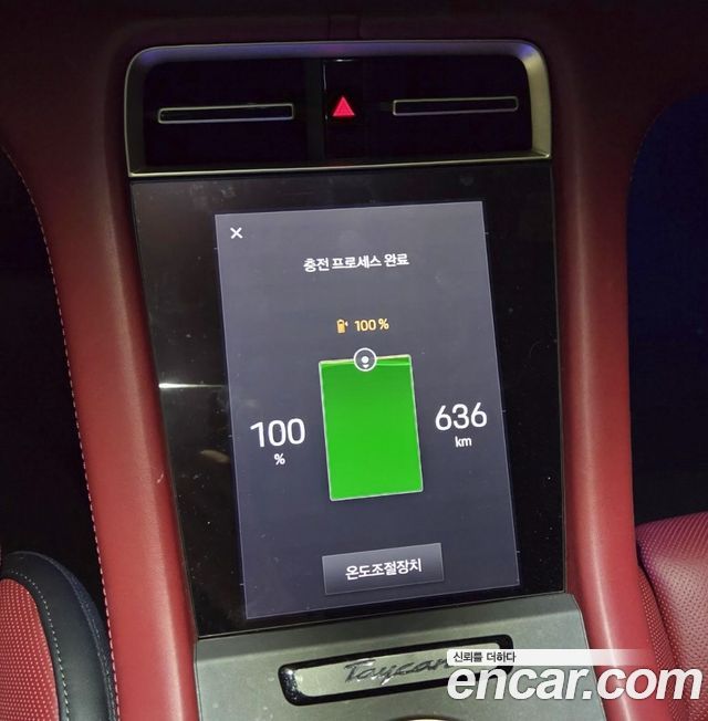 Porsche Taycan из Кореи Encar