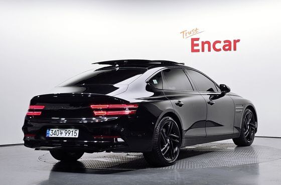 Genesis G80 Gasoline 3.5 Turbo AWD Black — пробег 5 126 км — фото 2 из 5