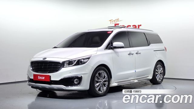 Kia Carnival из Кореи Encar