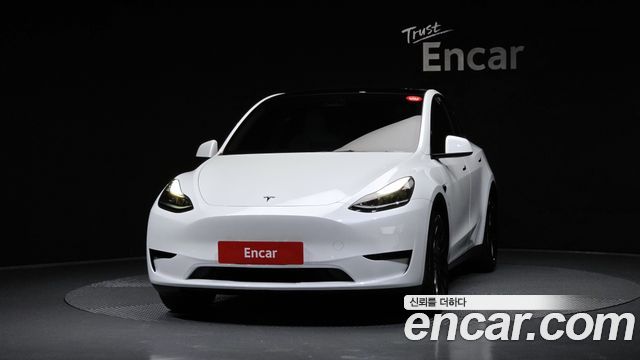 Tesla Model Y из Кореи Encar