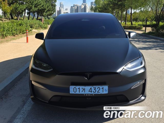 Tesla Model X из Кореи Encar