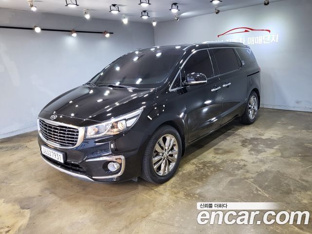 Kia Carnival из Кореи Encar