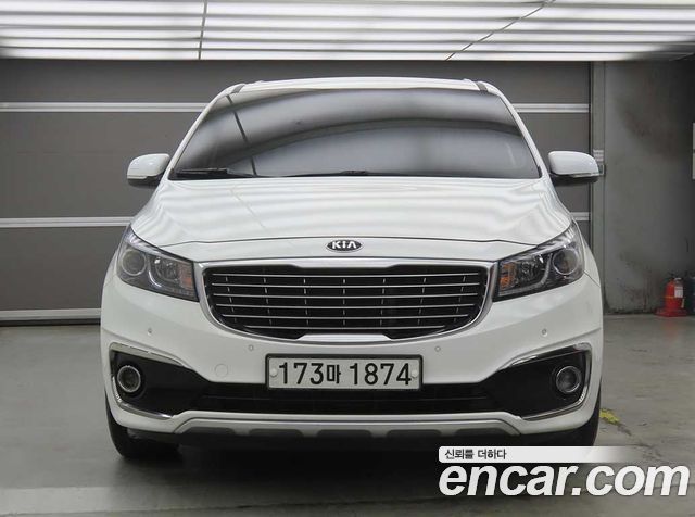 Kia Carnival из Кореи Encar