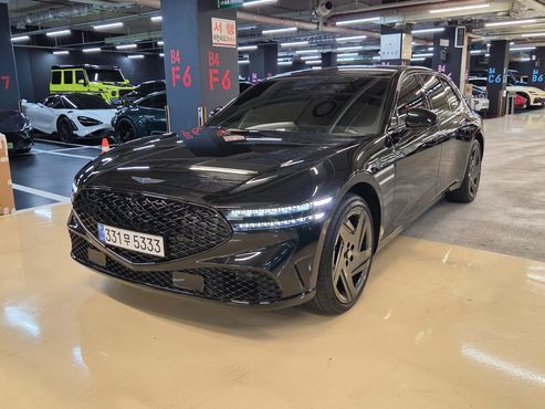 Genesis G90 Gasoline 3.5 Turbo e-S/C AWD Black — пробег 36 000 км — фото 3 из 5